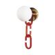 Бра LOFT IT Chain 10128W Red